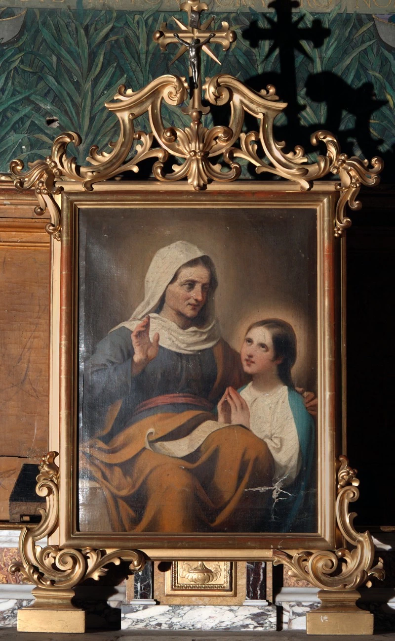 A. - Maria bambina e Sant'Anna